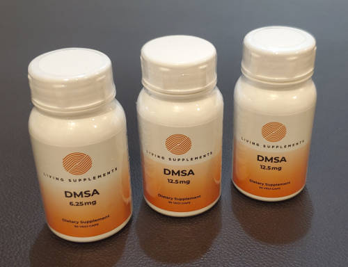DMSA chelation agents