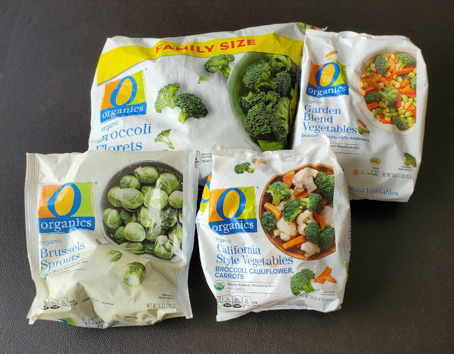 Organic Frozen Vegetables