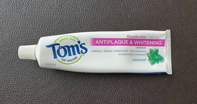 Organic Toothpaste