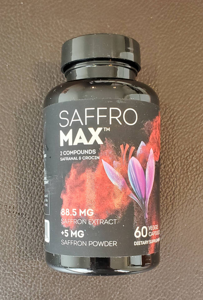 Saffron supplement