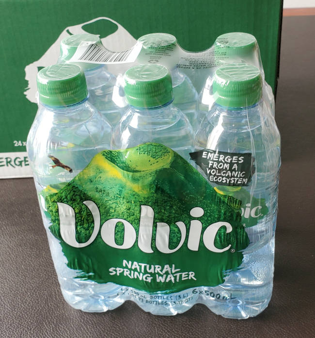 Volvic water